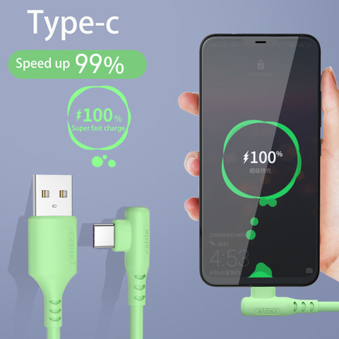 Cable de datos tipo c para teléfono móvil, cable de carga rápida 5A, compatible con Oppo, Huawei, Xiaomi ► Foto 1/6