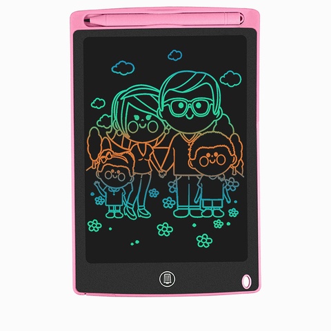 LCD escritura Tablet 8,5 pulgadas Digital dibujo tableta electrónica de escritura a mano mensaje gráficos de tablero de dibujo con cerradura regalo ► Foto 1/6