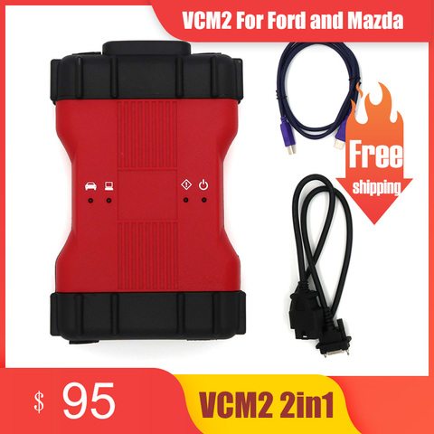 Herramienta de diagnóstico VCM2 2 en 1 para Ford y Mazda IDS V118, VCM II ► Foto 1/6