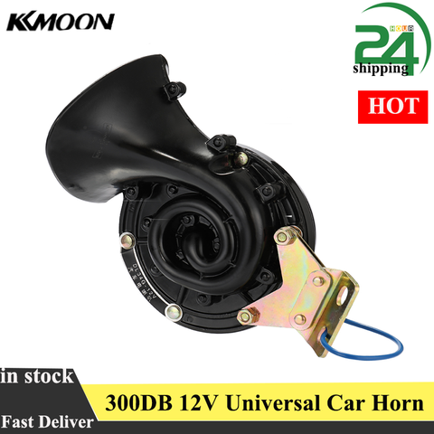 Bocina eléctrica tipo Caracol para coche, claxon de señal Universal de 300DB y 12V, super fuerte, para accesorios vehículos coches ► Foto 1/6