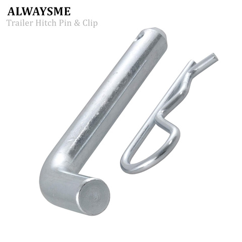 ALWAYSME-enganche Universal para remolque, 5/8 pulgadas de diámetro, Pin y Clip, apto para tubo receptor de 2 pulgadas, 2-1/2 pulgadas ► Foto 1/6