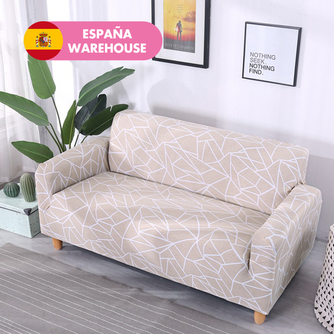 Beige cubierta de sofá elástico cobertor para muebles elástico sofá cubre para la sala de Copridivano fundas para sillones sofá cubre ► Foto 1/6