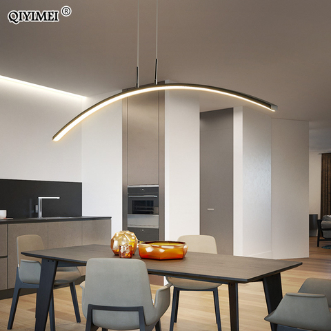 Luces colgantes modernas de control remoto para comedor de cocina lámparas colgantes de techo deco casa halat avize lustre colgante ► Foto 1/6