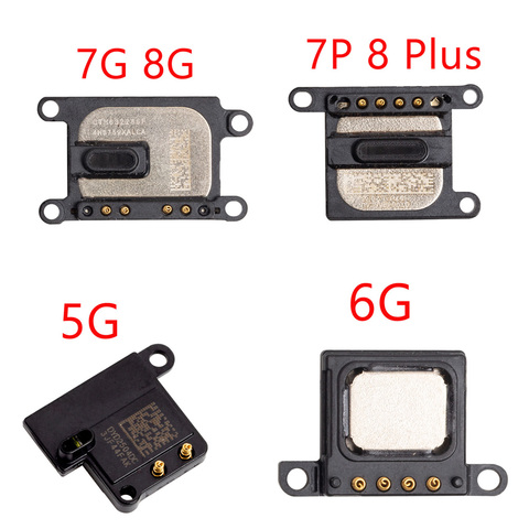 10 unids/lote del auricular Flex oreja altavoz para iPhone 5 5S 6 6s 7 7G 8 Plus receptor de sonido escuchando reemplazo reparar partes ► Foto 1/6