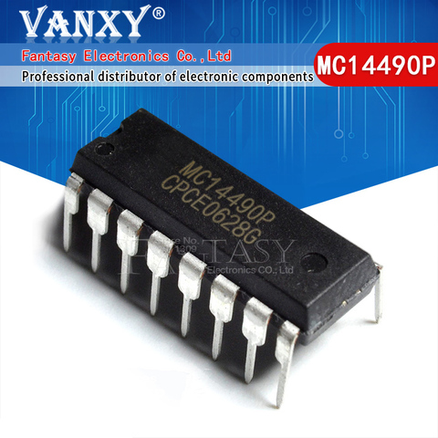 5 uds MC14490P DIP-16 MC14490 DIP16 MC14490PG DIP chip lógico nuevo Original ► Foto 1/4