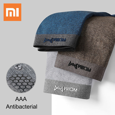 Xiaomi Mijia-bóxer antibacteriano de grafeno para hombre, pantalones cortos deportivos sin costuras de Color sólido, ropa interior de algodón transpirable, 3 uds. ► Foto 1/6