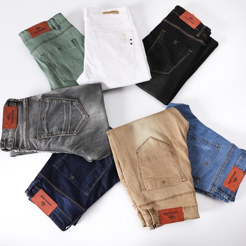 Jeans Para Hombre Pantalones Nuevos Pantalones vaqueros con