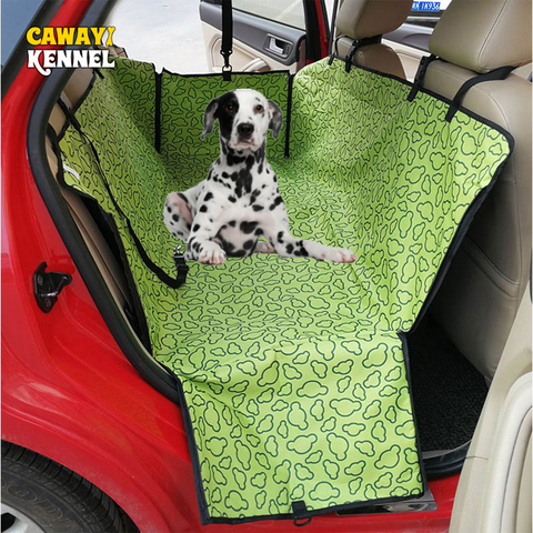 Caseta de CAWAYI de Protector para asiento de coche para perros mascotas portadores manta Mat hamaca Protector llevar para perros, gatos, transportin perro ► Foto 1/6