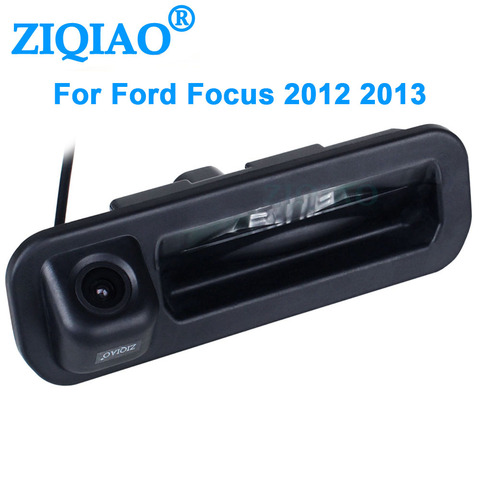ZIQIAO para Ford Focus 2 a 3 sedán 2012/2013/ SW 2015 dedicado maletero con cámara de visión trasera HS067 ► Foto 1/6