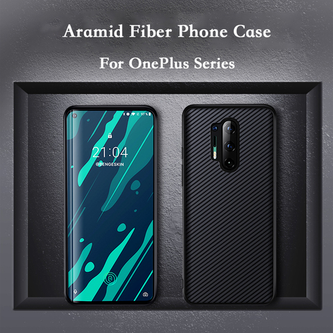 Arvin-funda de teléfono de fibra de Nylon para OnePlus 7/7Pro 7T/7T Pro 8/8Pro, carcasa trasera anticaída ► Foto 1/6