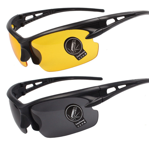 Noche-gafas de visión de engranajes gafas de sol noche visión conductores gafas de conducir accesorios de Interior Anti-Glare ► Foto 1/6