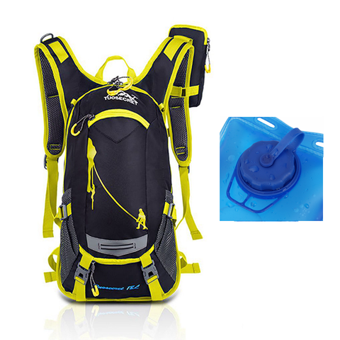 Mochila de Ciclismo de 18L, mochila impermeable para escalada, bolsa de viaje para deportes al aire libre, bolsa de agua para hidratación con bolsa de agua de 2L ► Foto 1/6