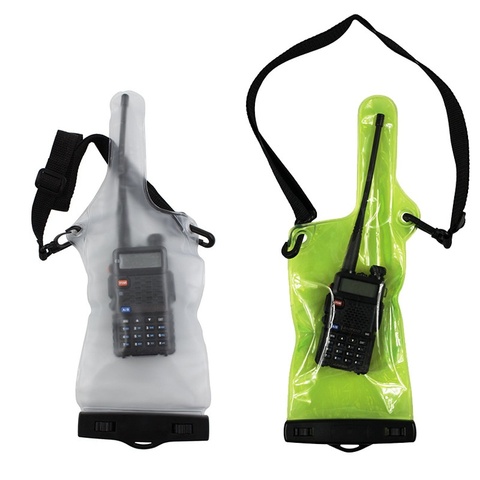 Bolsa impermeable portátil para Walkie Talkie Radios de dos vías funda protectora completa con cordón ► Foto 1/6