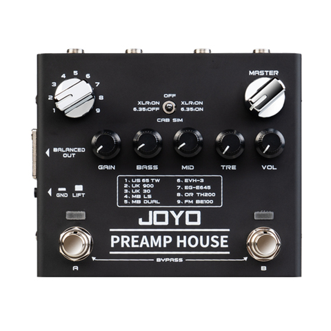 JOYO R-15 preamplificador casa guitarra Pedal 18 toneladas de doble canal distorsión limpio Pedal para guitarra eléctrica Lonestar del Pedal del efecto partes ► Foto 1/6