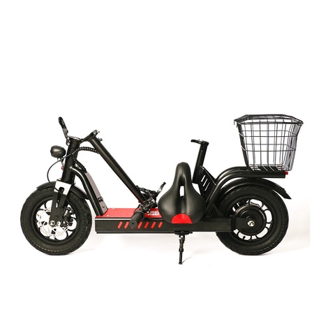 Mini batería de litio automática para personas mayores, bicicleta eléctrica plegable con neumático de grasa pequeña, movilidad de alta velocidad, venta al por mayor ► Foto 1/6
