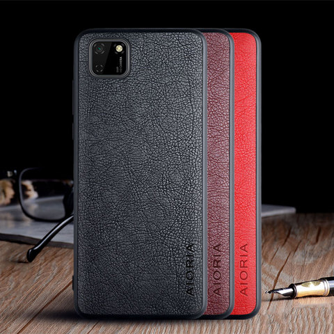 Funda para Huawei Honor 9S 9C funda de lujo de piel Vintage suave funda dura para teléfono honor 9s funda coque ► Foto 1/6