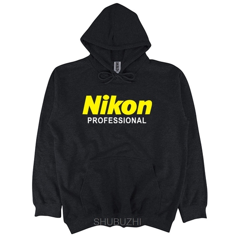 Nikon-Sudadera con capucha profesional para hombre y mujer, ropa con estampado, nueva, negra, s-3xl, sudadera impresa personalizada, hip-hop, sbz3240 ► Foto 1/4