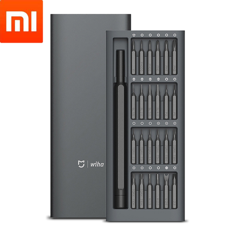 Xiaomi Mijia Wiha-destornillador 24 en 1, Kit de precisión, brocas magnéticas 60HRC, herramientas de reparación para el hogar ► Foto 1/6