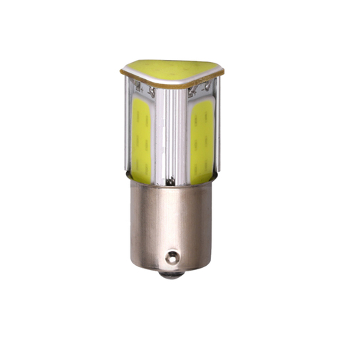 Bombilla LED súper brillante para coche, luz de señal de giro automática, freno, estacionamiento, marcha atrás, lámpara de motocicleta, P21W BA15S 1156 Bay15D 1157 ► Foto 1/6