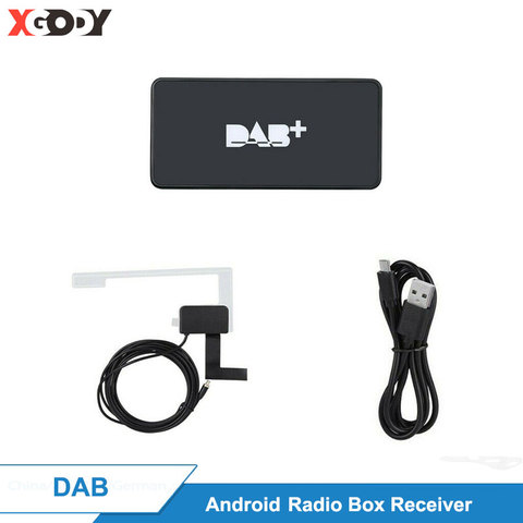 Antena DAB para coche, adaptador de receptor de Radio para Android, transmisión Digital, USB, DAB, para Europa y Australia ► Foto 1/6