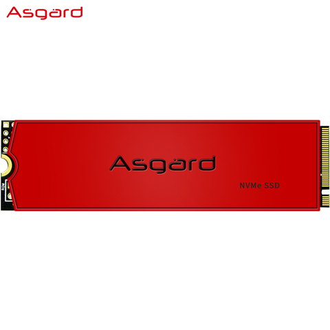 Asgard AN3 Plus rojo serie M.2 ssd M2 512gb PCIe NVME 512GB 1TB unidad de estado sólido de 2TB 2280 disco duro interno para ordenador portátil caché ► Foto 1/5