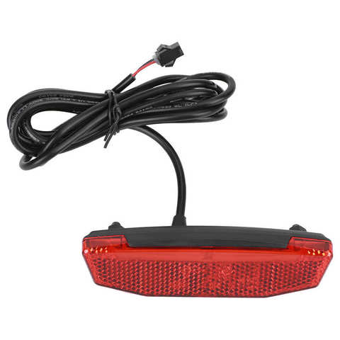 Luz trasera para bicicleta eléctrica de 6V-60V, luz trasera para bicicleta eléctrica, luz LED de seguridad nocturna, lámpara trasera de advertencia a prueba de agua, conector SM ► Foto 1/6