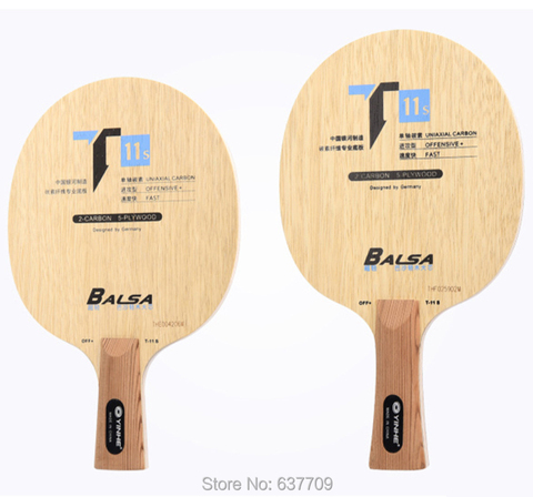 Galaxy Yinhe T-11S-raqueta de tenis de mesa T11S, Original, muy ligera, de ataque rápido con lazo, para deportes de ping-pong ► Foto 1/6