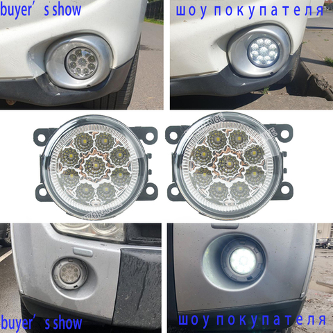 Faros antiniebla para Mitsubishi grandis DRL, faros antiniebla LED para Mitsubishi TRITON L200 OUTLANDER 2 PAJERO 4 GALANT Grandis ► Foto 1/6