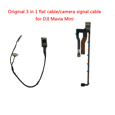 Original DJI Mavic Mini cardán Cámara Cable de PTZ línea de señal de transmisión Flex cable 3 en 1 Cable plano para reemplazo de drones ► Foto 1/6