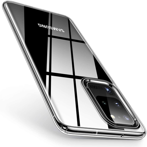 Ultra delgado claro caja del teléfono de silicona para Samsung A10 A20 A30 A40 A50 S7 S6 S8 S9 S10 Lite S10e S20 Nota 20 suave de TPU ► Foto 1/6