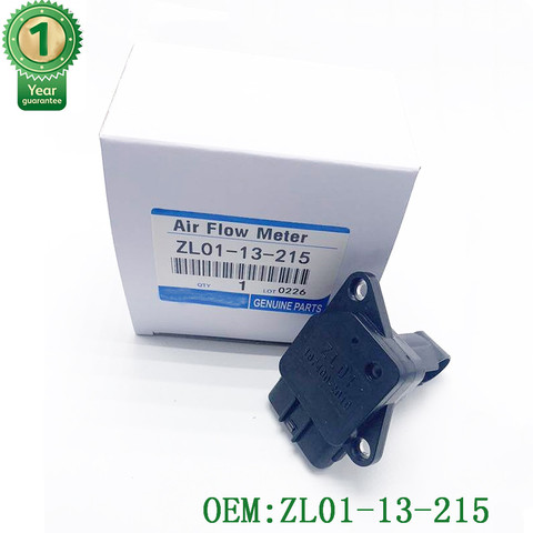 Medidor de flujo de aire de masa, Sensor MAF para MAZDA 3 5 6 PROTEGE ZL01-13-215 MIATA, Original ZL01-13-215 ZL0113215 MX-5 ► Foto 1/6