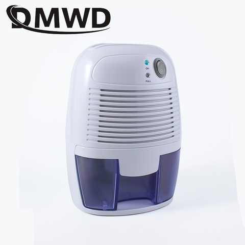 DMWD MINI deshumidificador portátil eléctrico silencioso secador de aire 110V 220V deshumidificadores de aire absorbente de humedad baño en casa enchufe de EE. UU. ► Foto 1/6