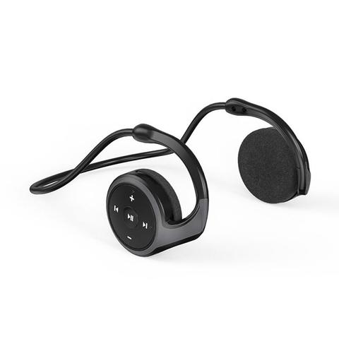 Tongdaytech-auriculares inalámbricos con Bluetooth, cascos deportivos de alta fidelidad, resistentes al agua, con micrófono, compatible con tarjeta TF, Radio FM y Mp3 ► Foto 1/6