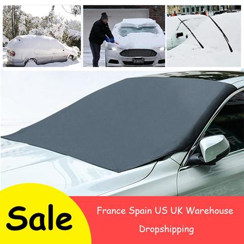 Parabrisas delantero del coche imán Anti-escarcha nieve anticongelante cubierta General 210*120Cm Durable accesorios del coche ► Foto 1/6