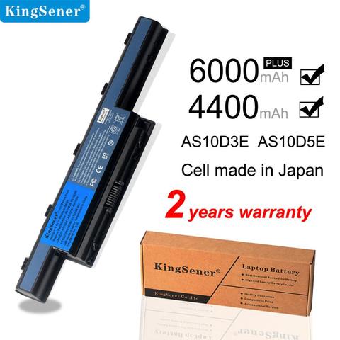 Kingsener batería del ordenador portátil para Acer Aspire V3 5741, 5742, 5750, 5560G 5741G 5750G AS10D31 AS10D51 AS10D61 AS10D71 AS10D75 AS10D81 ► Foto 1/6