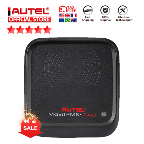 AutelAutel-herramienta de diagnóstico de neumáticos MaxiTPMS Pad, Monitor de programación de presión de neumáticos, programador de Sensor Autel MX, herramienta TPMS, sensores de Autel ► Foto 1/6