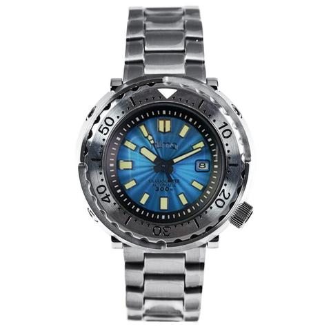 Relojes de buceo para hombre, reloj mecánico automático masculino, resistente al agua, luminoso, NH35, zafiro, 30om ► Foto 1/6