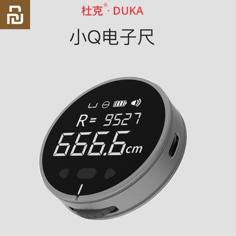 Youpin DUKA(Atuman)-Regla electrónica pequeña Q, pantalla LCD HD, modo de reposo Larga, recargable, de Youpin ► Foto 1/6