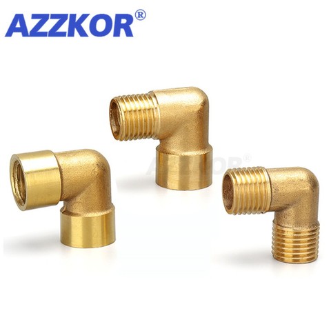 Pagoda-Adaptador de tubería de ángulo recto, conector neumático para aire y agua, 1/2 