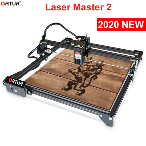 ORTUR-Máquina de grabado láser en madera Laser Master 2, herramienta de corte de alta precisión y gran velocidad para carpintería con placa base de 32 bits, 7W/15W/20W ► Foto 1/6