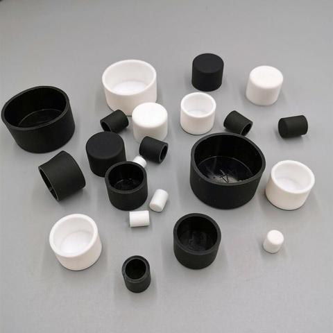 Tapas Redondas de goma de silicona de 2,8mm-78,5mm, juntas de protección, tapas de extremo de sellado de polvo para perno para tubo de muebles ► Foto 1/6