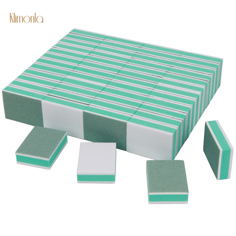 50 Uds de lija esponja bloque de uñas profesional Buffer 400/3000 Grit pedicura manicura pequeños archivos de uñas pulido herramienta ► Foto 1/6