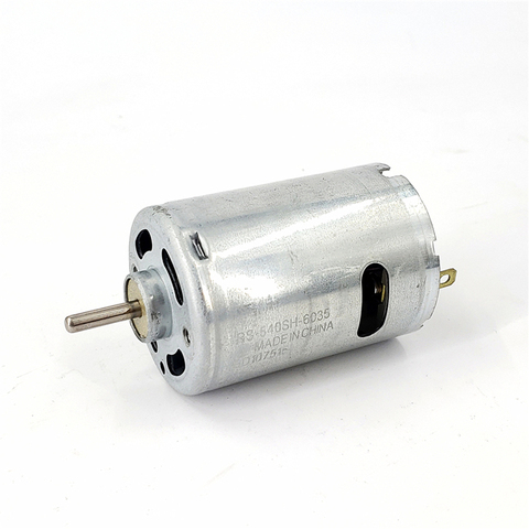 RS-540SH-6035 Mini Motor de CC con cepillo, Motor de alta velocidad de alta potencia DC3.6V-7.2V Motor de modelo de herramienta eléctrica, diámetro del eje 3,17mm ► Foto 1/6