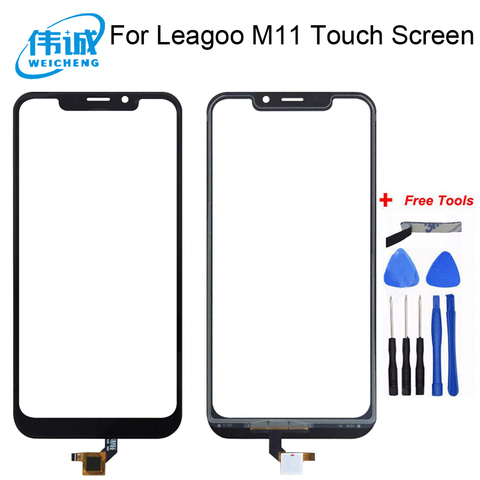 Digitalizador de pantalla táctil de 6,18 pulgadas para Leagoo M11, Sensor de vidrio para Leagoo M11, herramientas de Panel de pantalla táctil, adhesivo móvil ► Foto 1/4