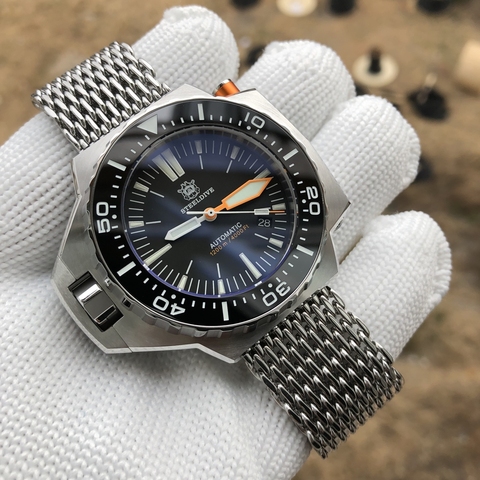 2022 nueva llegada precio de fábrica Steeldive SD1969 1200M resistente al agua NH35 automático bi-dirección bisel reloj de buceo ► Foto 1/6