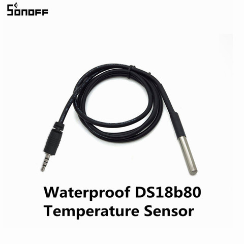 Sonoff-Sensor Sonoff para casa inteligente, transmisor de temperatura y humedad, resistente al agua, para interruptor TH10/TH16 ► Foto 1/4