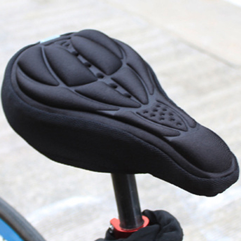 Nuevo asiento de bicicleta 3D, nueva funda suave para asiento de bicicleta, cómodo cojín de espuma, asiento de bicicleta, accesorios para bicicleta ► Foto 1/1