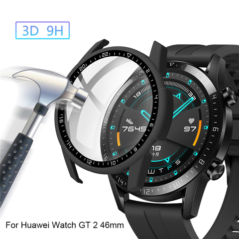 Funda de vidrio templado para Huawei Watch GT 2, Protector de pantalla de PC, accesorios para reloj inteligente ► Foto 1/6