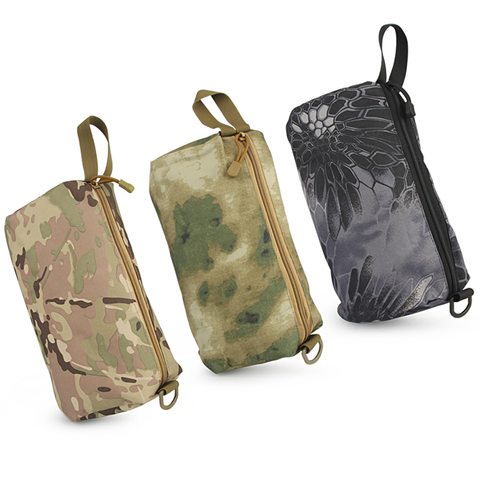 Bolsa de camuflaje para exteriores, S/M/L, multiherramientas, para correr, táctica, portátil, EDC, bolsa de almacenamiento de herramientas ► Foto 1/6