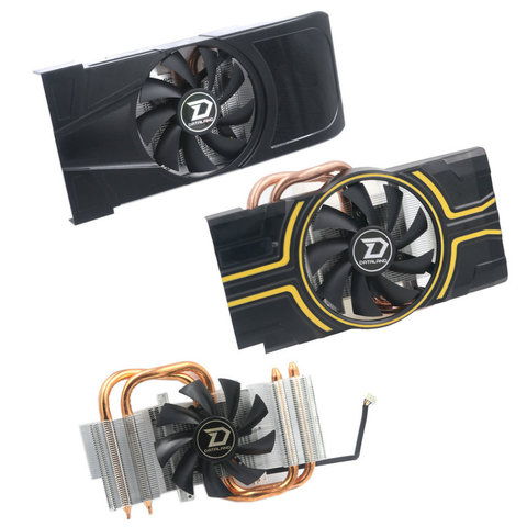 Tarjeta gráfica RX580 570 RX480 470, Enfriador de tono 53x53MM, nueva versión Original para público ► Foto 1/4